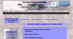 Desktop Screenshot of markee.com